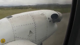 preview picture of video 'Landing Hokitika, West Coast. Beechcraft 1900D'