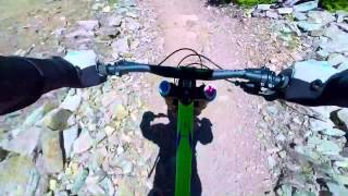 Crushing the trails at Keystone Bike Park in July 2014.