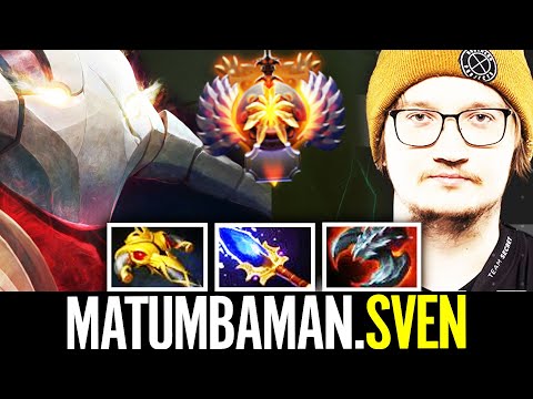 MATUMBAMAN Sven [FULL GAMEPLAY] - Pro Safelane Guide | Dota 2 IMMORTAL GAMEPLAY