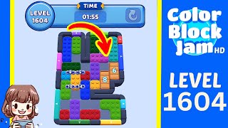 Soluzione del Livello 1604 di Color Block Jam