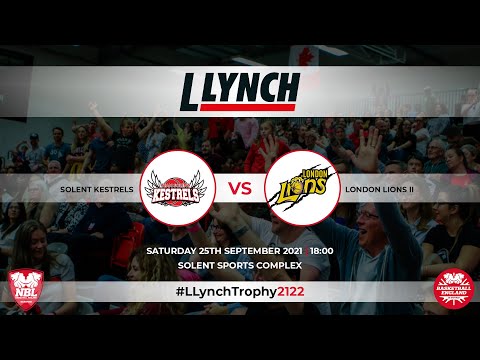 L Lynch Trophy: Solent Kestrels v London Lions II - 25.09.21 N