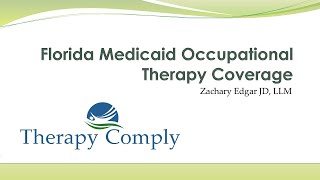 Florida Medicaid Coverage of Occupational Therapy Services