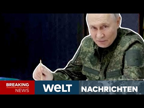 Video Thumbnail: UKRAINE-KRIEG: Waffenruhe? Putins Antwort? Überraschung! Klare Kampfansage an der Kursk-Front! LIVE