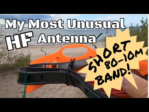 My most unusual HF antenna I ever had!