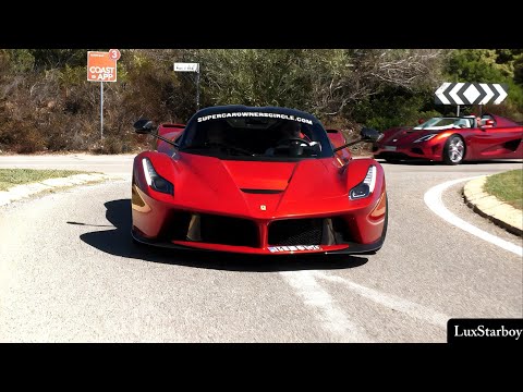 Hypercars Accelerating! LaFerrari, Zonda R, Jesko, Agera RS