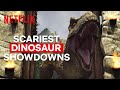 Scariest Showdowns in Jurassic World Camp Cretaceous | Netflix After School