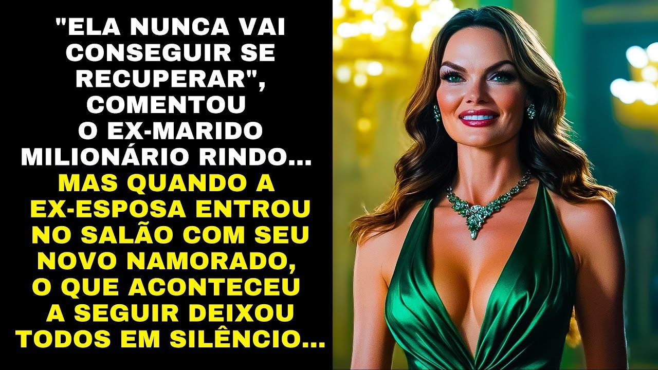 ♦️EX-MARIDO MILIONÁRIO ZOMBA DA EX-ESPOSA, ELA ENTRA NO SALÃO E ACONTECE ALGO QUE FICAM EM SILÊNCIO
