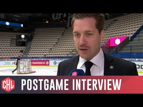 Växjö Lakers vs Red Bull Salzburg postgame interviews