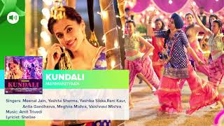 Kundali   Full Audio Song   Manmarziyaan   Amit Trivedi, Shellee   Abhishek,