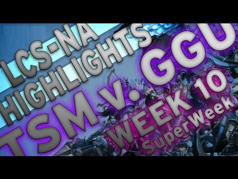 LCS NA Week 10 - TSM v. GGU - League Highlights