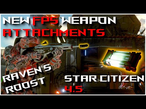 Locating Raven's Roost For New Weapon Attachments - Star Citizen 4.5 [4K]