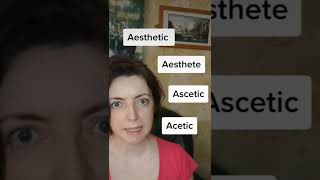 Download lagu Pronounce words #aesthetic #ascetic #acetic #aesthete #learnenglish #language mp3 Download lagu Pronounce words #aesthetic #ascetic #acetic #aesthete #learnenglish #language mp3