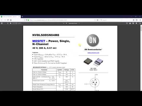 What is MosFET on resistance (Rds on) and how to choose it