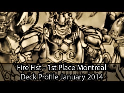 50 Card Fire Fist - 1st Place Montreal Regional Simon Trottier-lacasse - Deck Profile January 2014