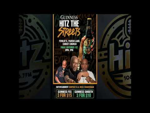 LIL RICK - GUINNESS RUSH HOUR ON HITZ 106. 7 FM AT FOWLIE'S (NOV 1ST 2025)