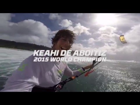 Keahi de Aboitiz - 2015 Kitesurfing World Champion