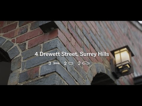 4 Drewett Street, Surrey Hills, VIC 3127, 3 Kuwarto, 2 Banyo, House