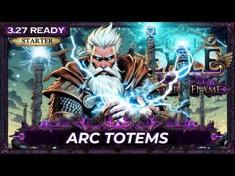 [PoE 3.27] LEAGUE STARTER BUILD - ARC TOTEMS BUILD - KEEPERS OF THE FLAME - PoE Builds