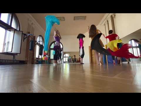 Trénink fusion dance s hedvábným vějířem - bellydance Mladá Boleslav/ Eva dance