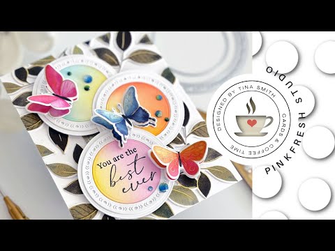 Break out your NESTING CIRCLE Dies for the Pinkfresh Studio April Challenge