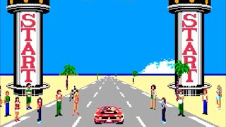 Out Run 3D Sega Master system playthrough Expert