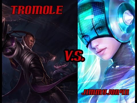 1V1 Madness game #2 Sona vs Lucian with Tromole (Patch 6.22 *Preseason 7*)