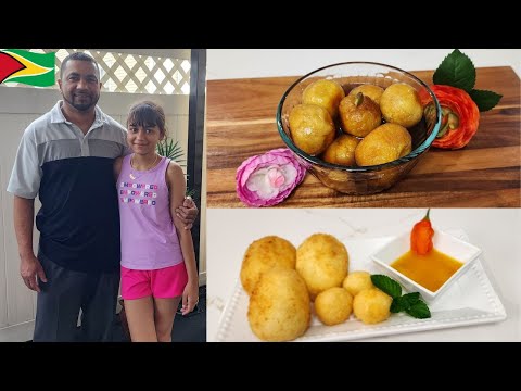 🇬🇾GUYANESE STYLE GULAB JAMUN | CASSAVA/YUCCA EGG BALL | MANGO SOUR SNOW CONE# GUYANESE STREET FOOD🇬🇾