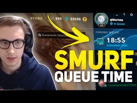 Bjergsen - 18 MIN SMURF QUEUE TIME?