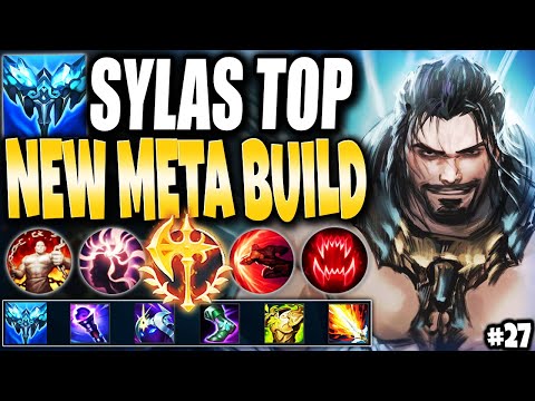 This NEW META MAX HEAL SYLAS BUILD is BEYOND BROKEN ~ LoL Meta Sylas #26 Build Guide (Runes/Items)