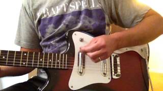 Video thumbnail for 1966 Silvertone 1452 Solid Body Guitar by Danelectro by johnnyangel69
