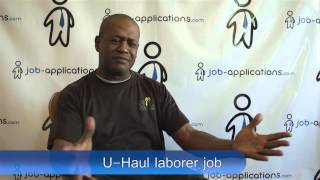 U-Haul Interview - Laborer