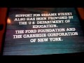 Sesame Street Funding 1989 Present