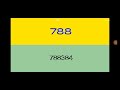 Numbers 1 To 2000000 In 0 25x Speed