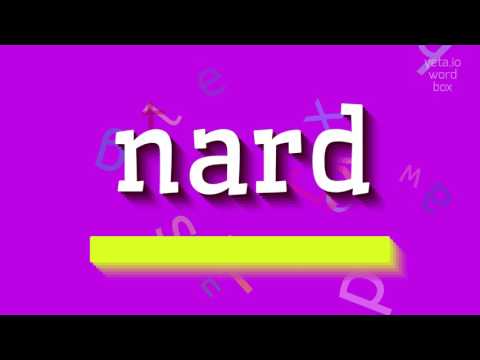 NARD - HOW TO PRONOUNCE IT? #nard