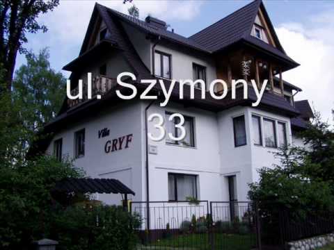 Noclegi w Zakopanem - Villa GRYF
