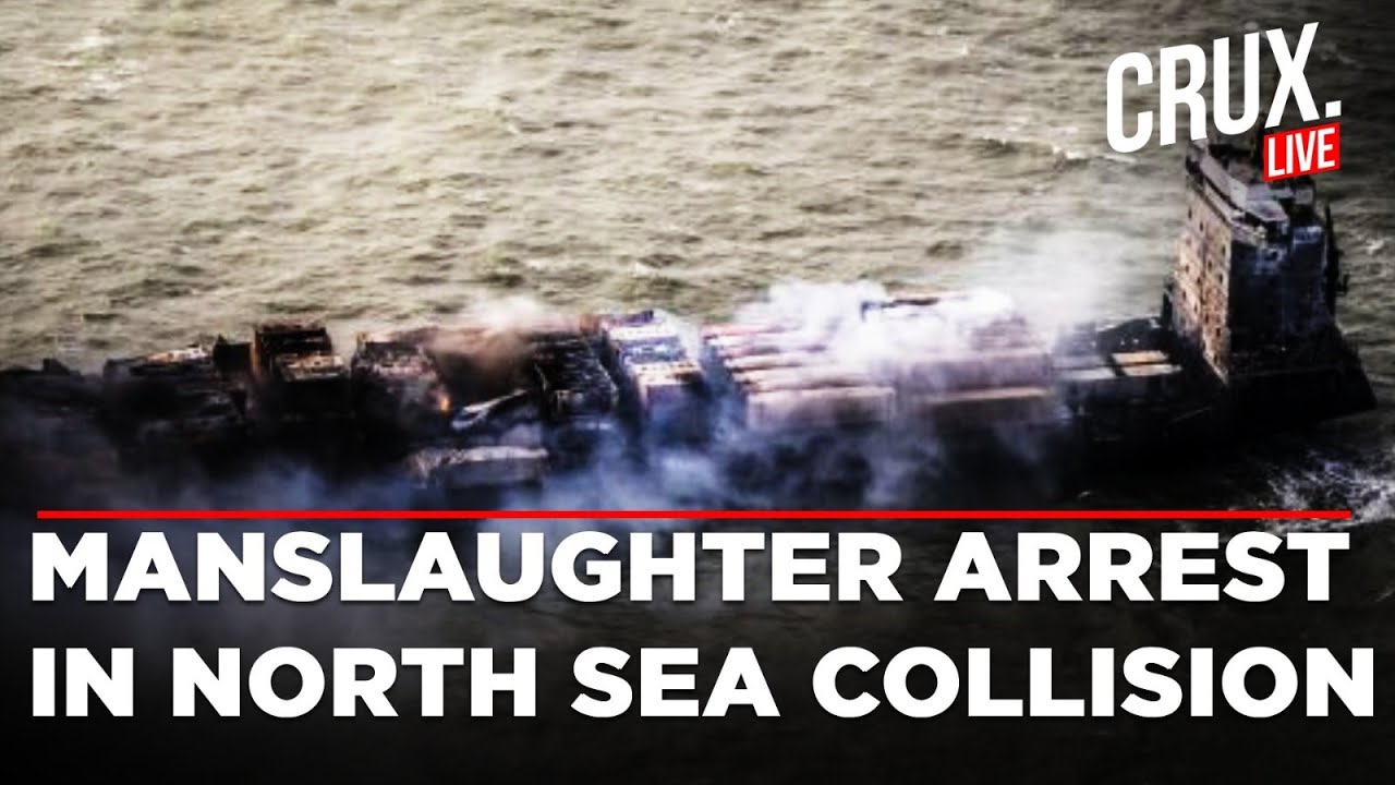 LIVE | Foul Play Suspected After Oil Tanker Carrying US Military Jet Fuel Crashes Into Cargo Ship