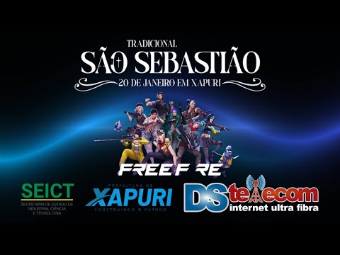 FREE FIRE - FESTA DE SÃO SEBASTIÃO, XAPURI-AC - AO VIVO
