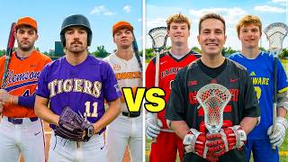 Baseball vs. Lacrosse - Who's More Athletic?