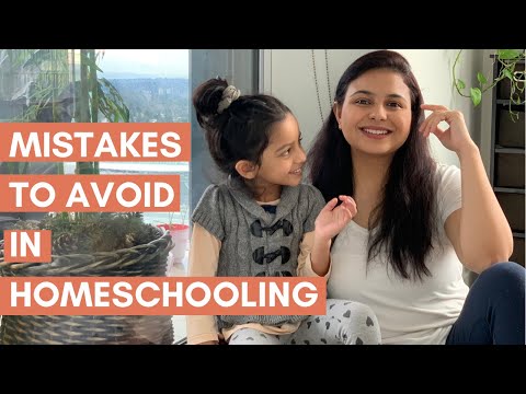 HOMESCHOOLING TIPS +  HOMESCHOOLING MISTAKES to AVOID with Young Kids | Gautam Pragya