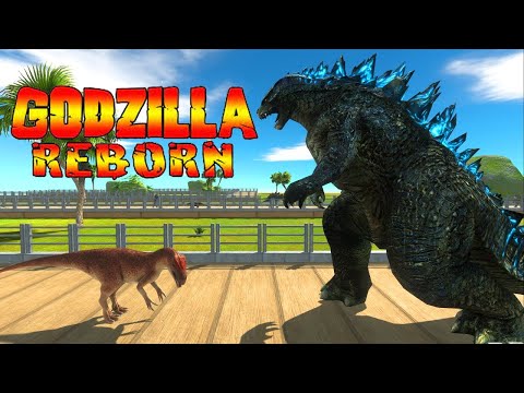 GODZILLA 2021 OASIS DEATH RUN - Animal Revolt Battle Simulator
