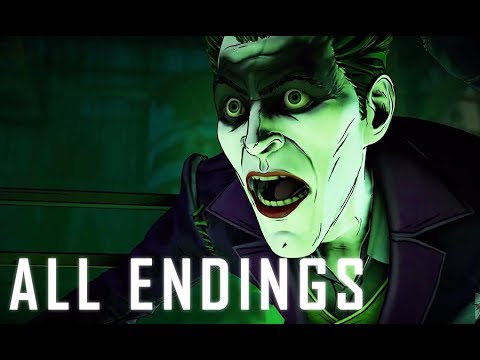 Batman: The Enemy Within Episode 5 ALL ENDINGS (Villain Joker and Vigilante Joker) Season 2