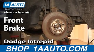 How To Replace Front Brakes 98-04 Dodge Intrepid
