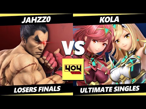 4o4 Weekly 65 LOSERS FINALS - Jahzz0 (Kazuya) Vs. Kola (Pyra Mythra) Smash Ultimate - SSBU