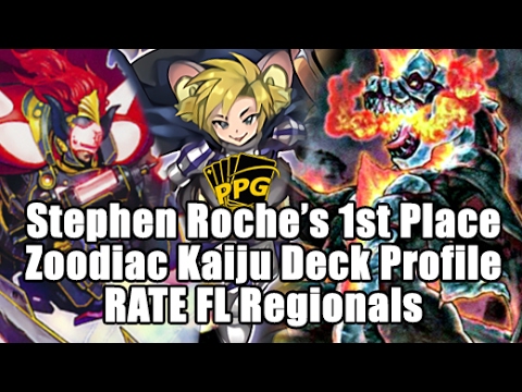 1st Place Stephen Roche's Kaiju Zoodiac Deck Profile PPG FL Regionals
