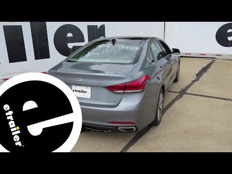 Step-By-Step Installation Tutorial for the Curt Trailer Hitch Receiver on a 2015 Hyundai Genesis