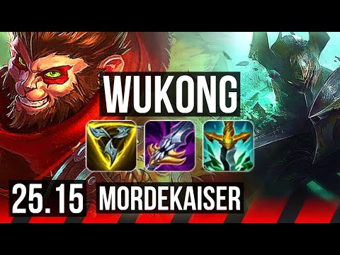 WUKONG vs MORDEKAISER (TOP) | 13/3/12 | KR Master | 25.15