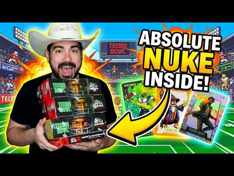 I Ripped EVERY Type of Bo Jackson Battle Arena Tecmo Bowl Box - I'M HOOKED Y'ALL