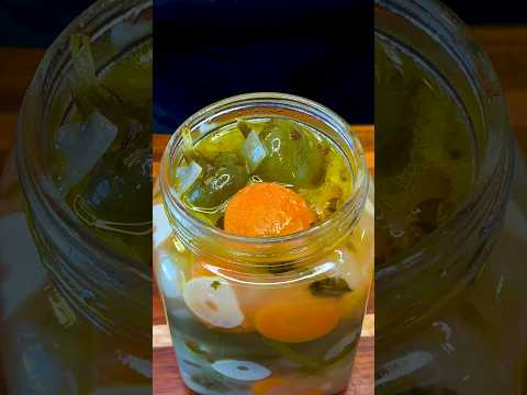 Make Your Own Pickled Jalapeños Easy Homemade Recipe #shorts