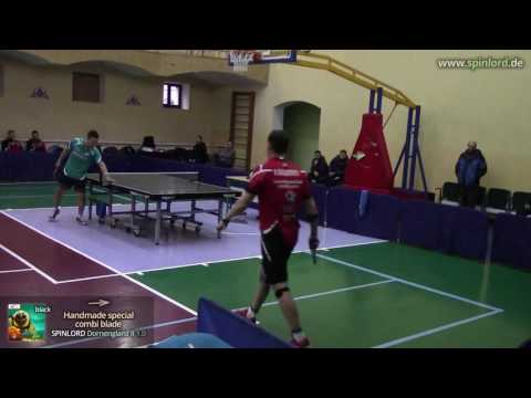 Denis Kalachevskyi - Zohid Kenjaev at Superleague of UTTC 2nd tour 2016-11