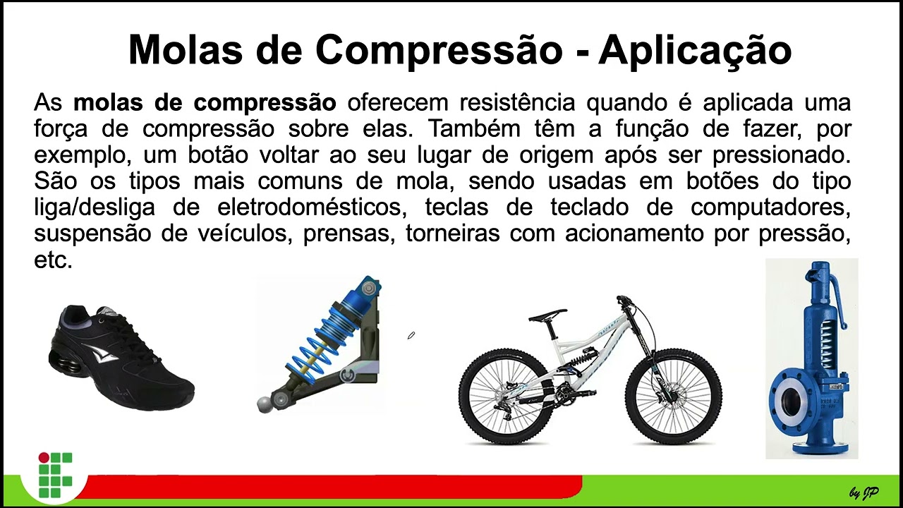 Aula de Elementos Elásticos - Molas (Tipos e Características)